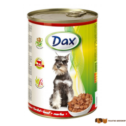 Dax kutyakonzerv 415gr marha ízesítésű