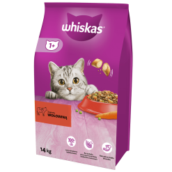 Kezdőoldal 115 Whiskas macskatáp 14kg csirke,marha,hal ízekbe