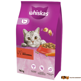 Whiskas macskatáp 14kg csirke,marha,hal ízekbe