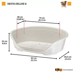 Kezdőoldal 124 Alternative view of Ferplast Siesta Deluxe 08. fekhely