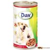 Dax 1240gr kutya konzerv csirke,marha,borjú,vadas ízekben