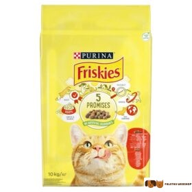 Friskies cat marha ízekben 10kg