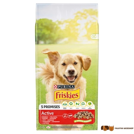 Friskies active 15kg. 1 Friskies active 15kg.