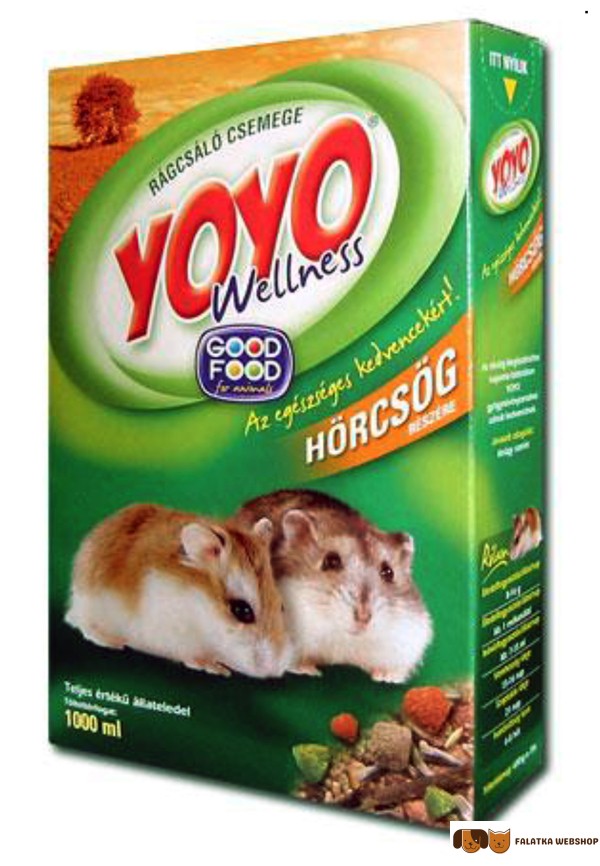 Yoyo hörcsög eledel 1000ml 1 Yoyo hörcsög eledel 1000ml