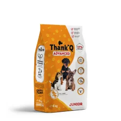 Alternative view of Thank'Q Advenced Junior 10kg kutyatáp marha és csirke ízekben