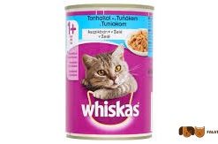 Whiskas 400gr konzerv hal,csirke ízekben