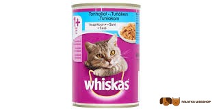 Whiskas 400gr konzerv hal,csirke ízekben 1 Whiskas 400gr konzerv hal,csirke ízekben