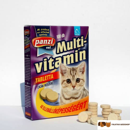 Panzi macska multivitamin 100db 1 Panzi macska multivitamin 100db