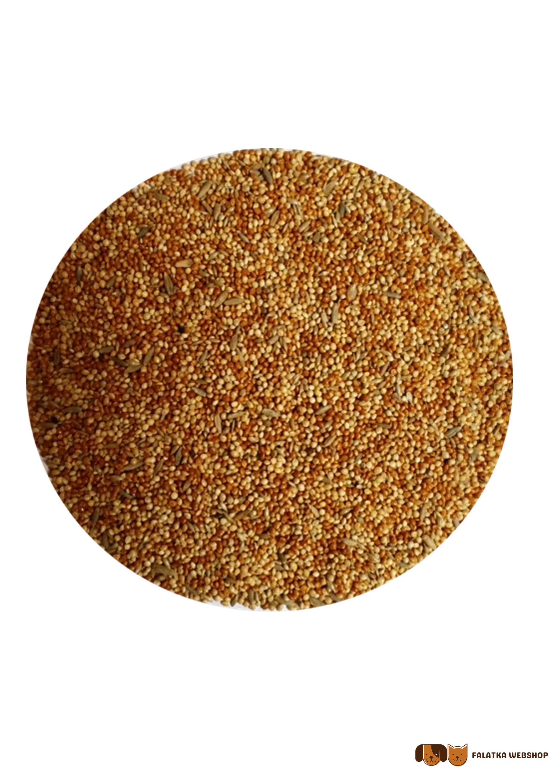 Kite nagypapagáj és hullámospapagáj 25kg 2 a pile of seeds in a circle