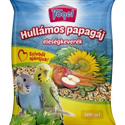 a bag of food with birds