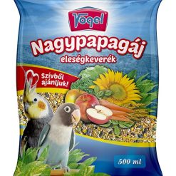 a bag of food with birds and birds on it