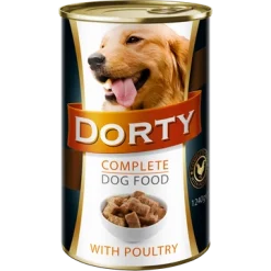 Alternative view of Dorty kutyakonzerv 1240gr csirke és marha ízekben