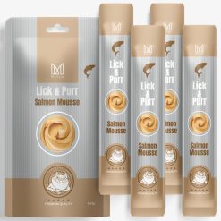 Mersjo Lick & Purr macskajutalomfalat lazac mousse 60g