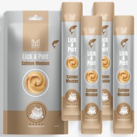 Mersjo Lick & Purr macskajutalomfalat lazac mousse 60g