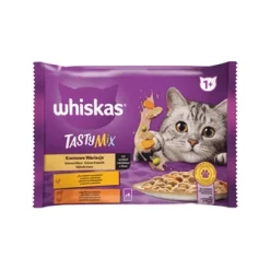 Whiskas adult alutasakos 4x85gr 5 whiskas tasty mix