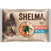 Shelma lazac és tőkehal alutasakos 4x85g