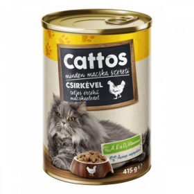 Cattos macskakonzerv csirke ízű 415g