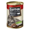 Cattos macskakonzerv marha ízű 415g